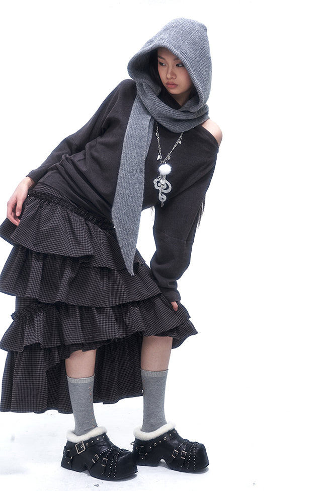 Shearling Buckle Mules