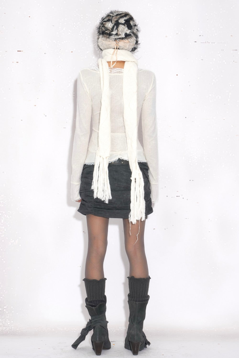 Suri Chain-Detail Skirt