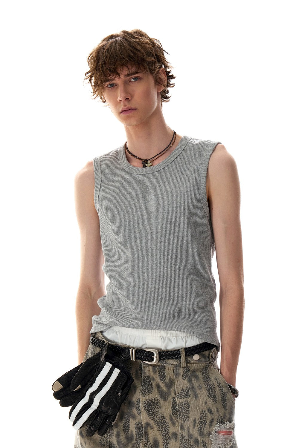 Ribbed Knit Tank Top