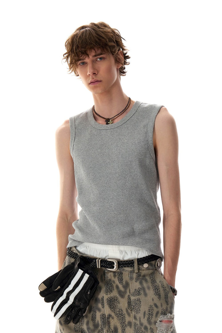 Ribbed Knit Tank Top