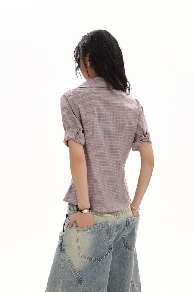 Plaid Button Shirt