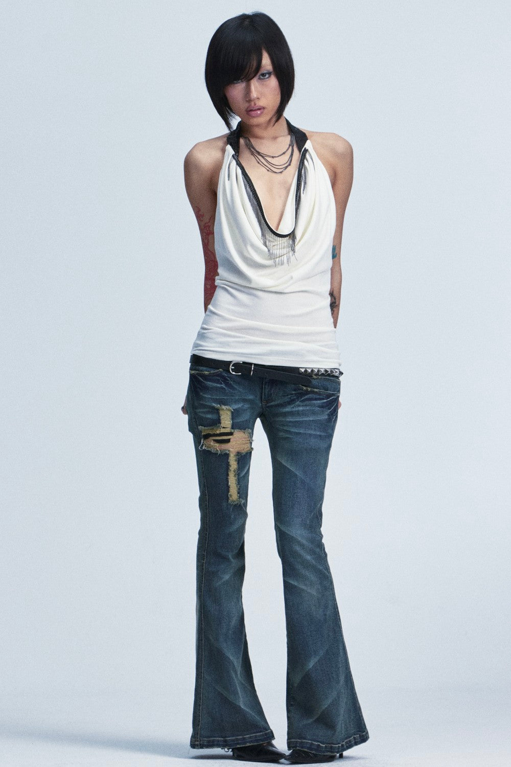 Zadie Draped Halter Top