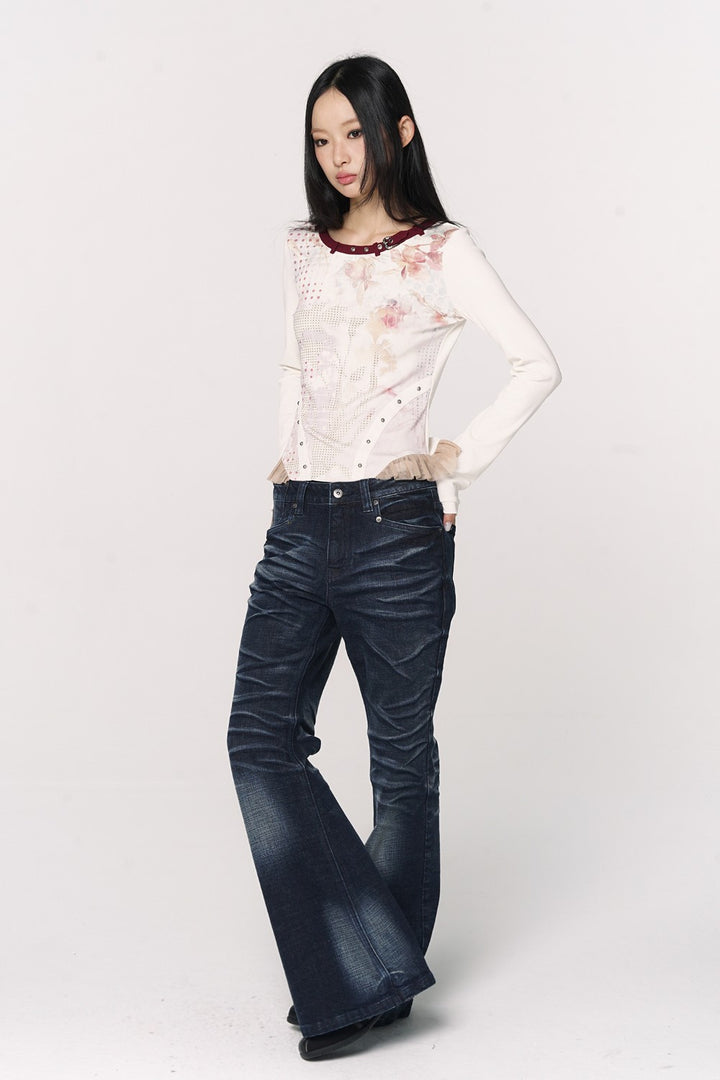 Nove Floral Panel Shirt