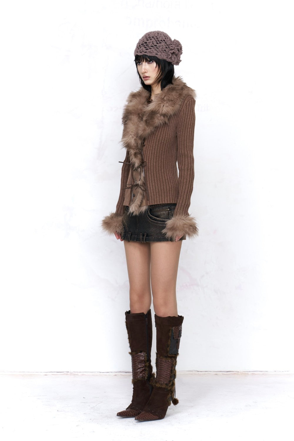 Vienna Wool Lace-Up Cardigan