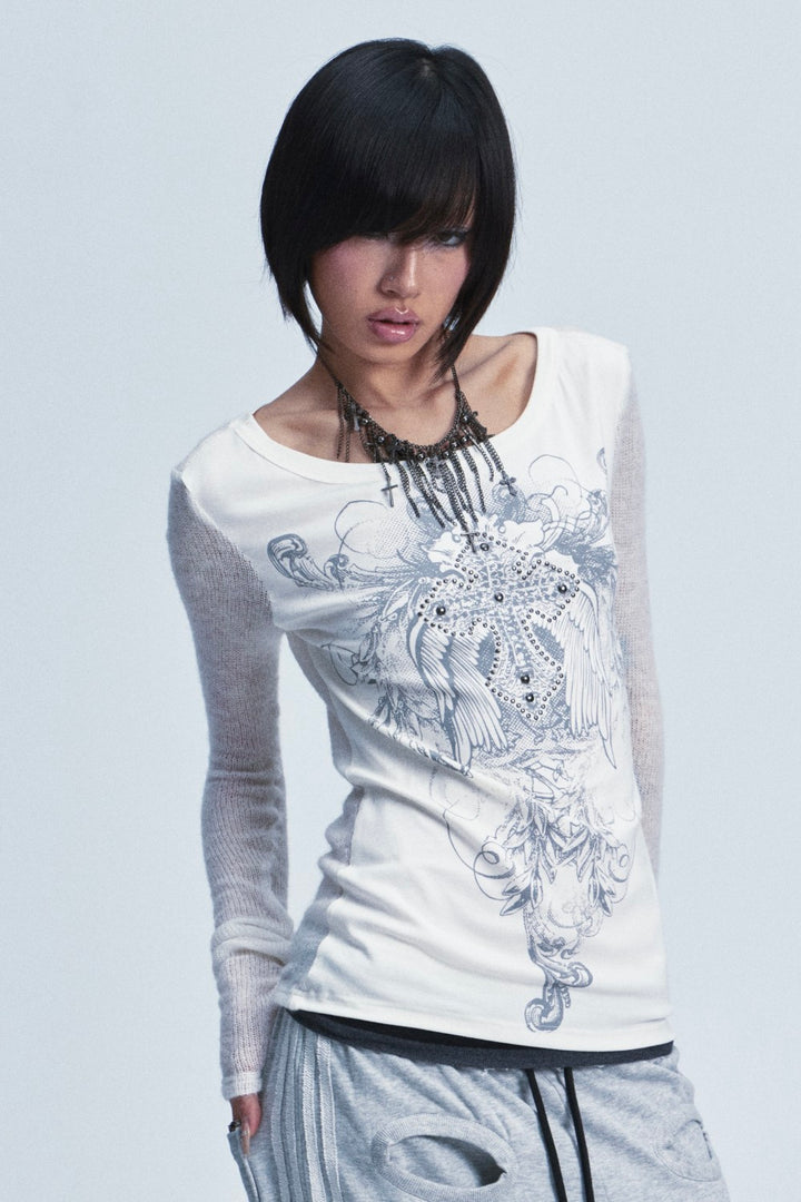 Eden Cross Knit Shirt