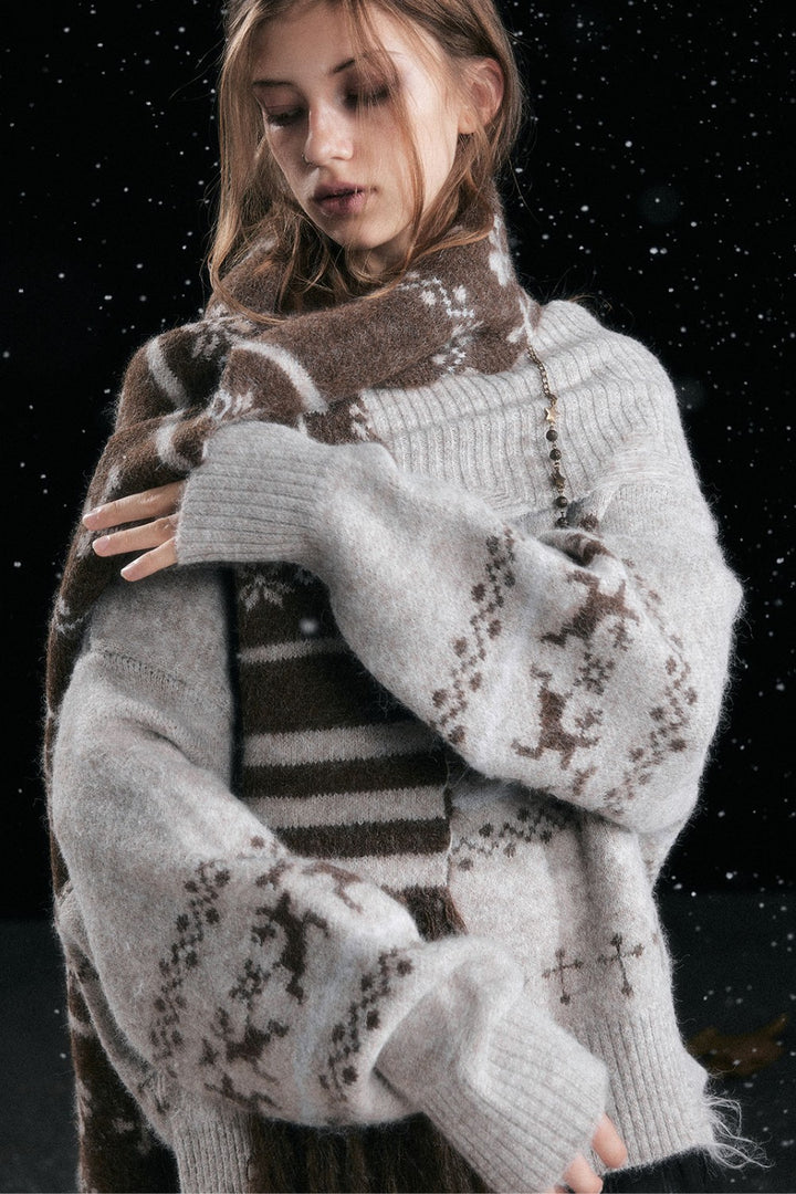 Nori Fringe Isle Scarf