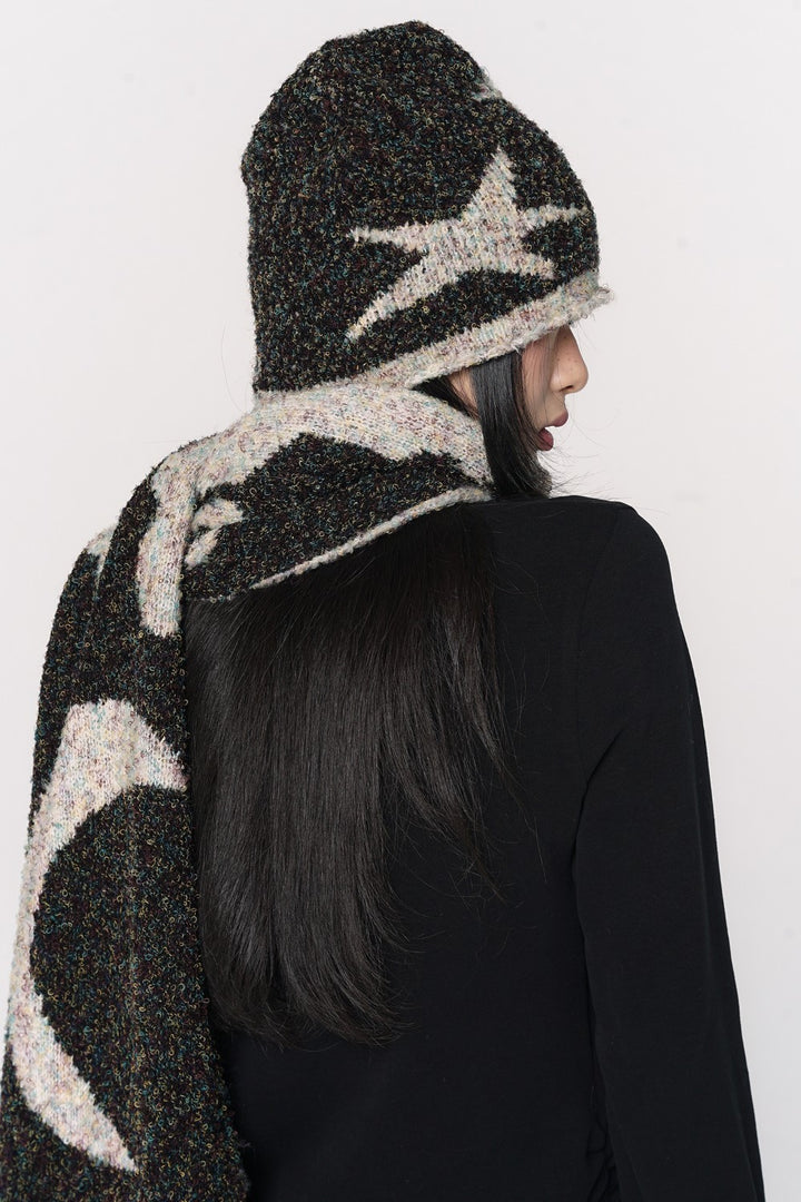 Starry Knit Winter Beanie