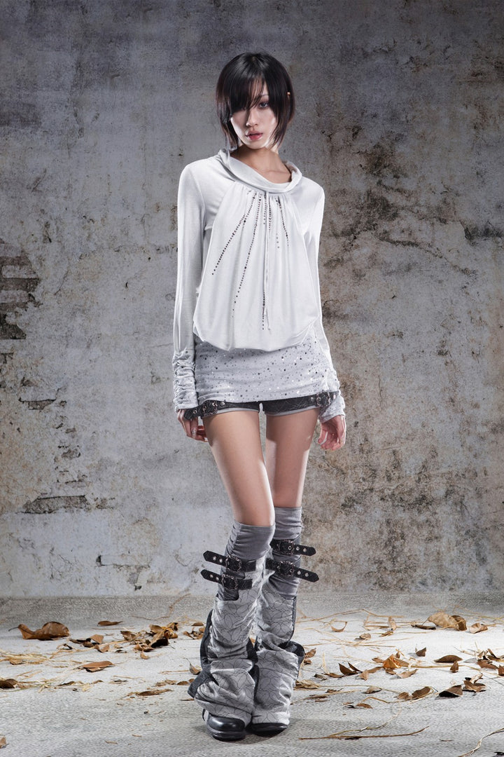 Elara Shimmer Mini Dress