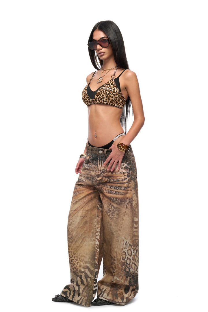 Safari Dream Wide-Leg Jeans