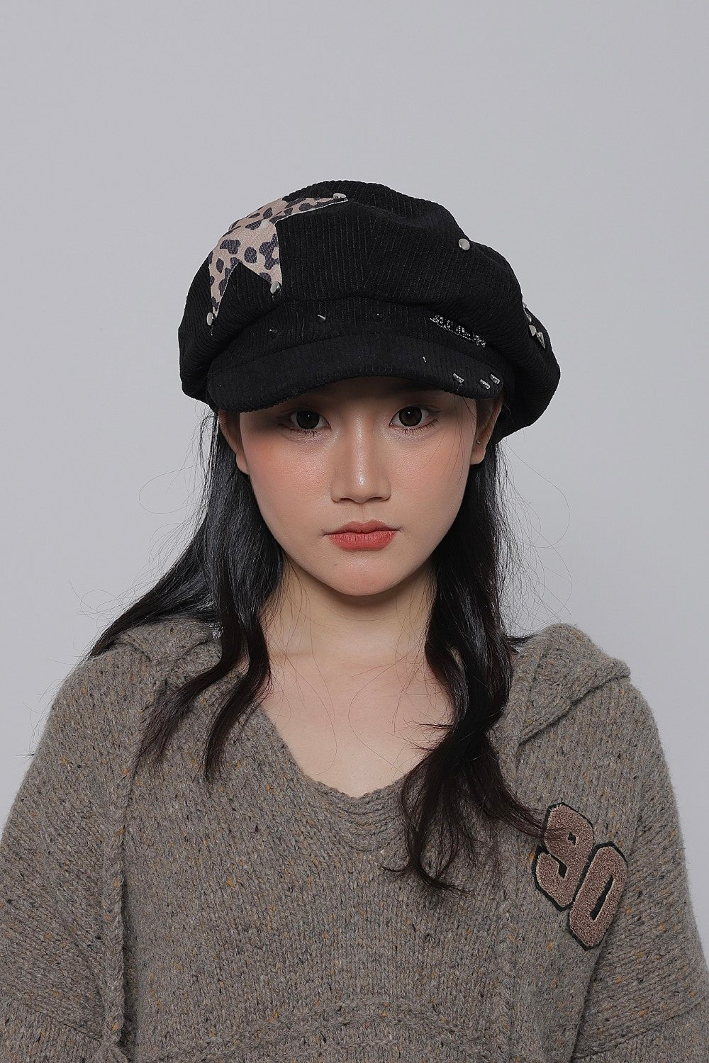 Leopard Star Beret