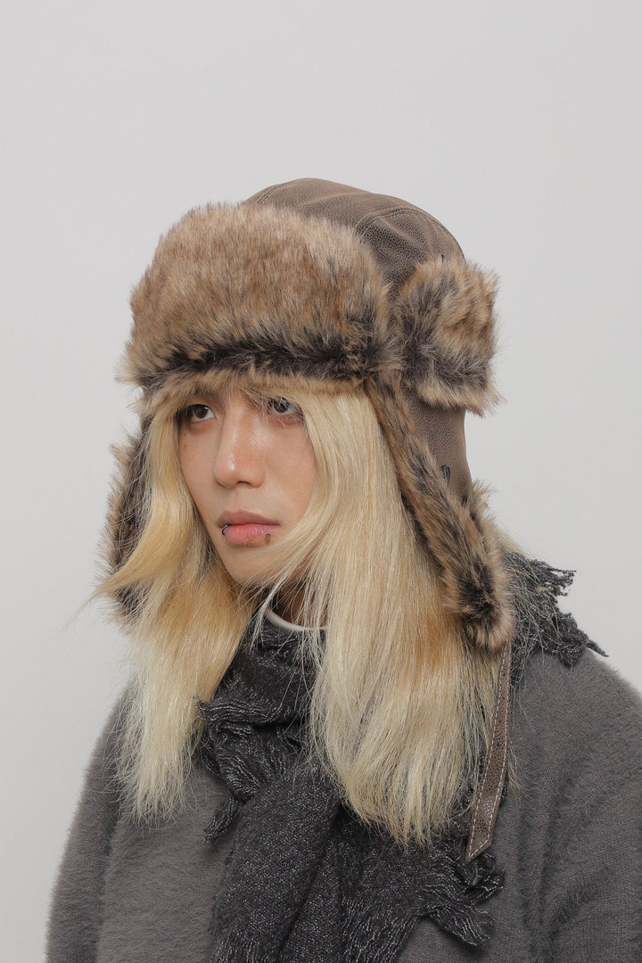 Glacier Fur Trim Hat