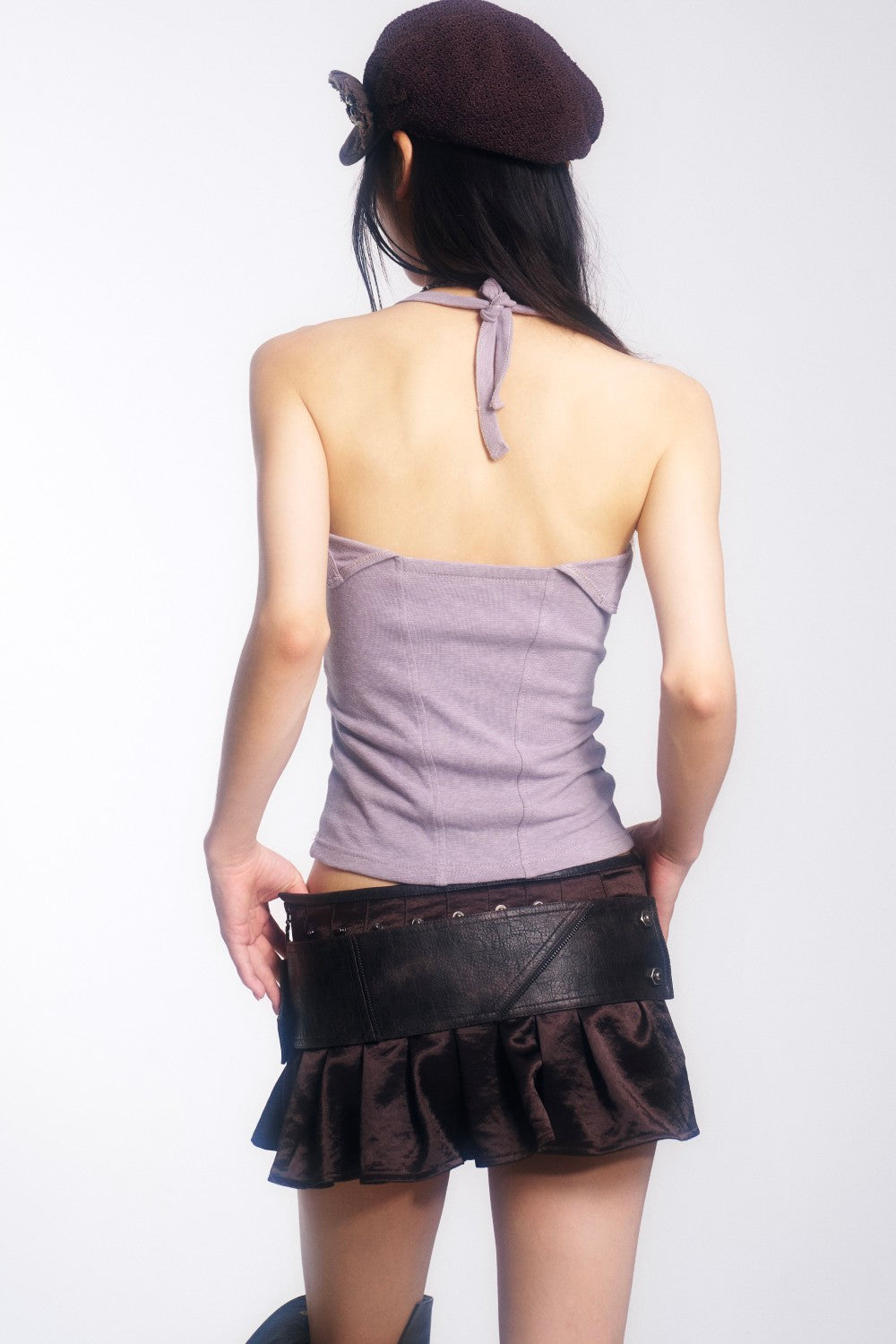 Nyx Sequin Fur Cami