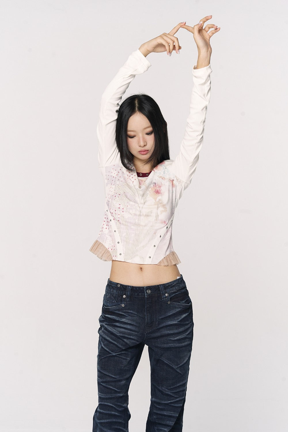 Nove Floral Panel Shirt