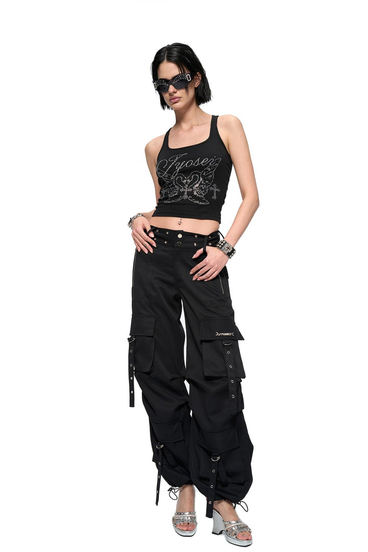 Grommet Cargo Pants