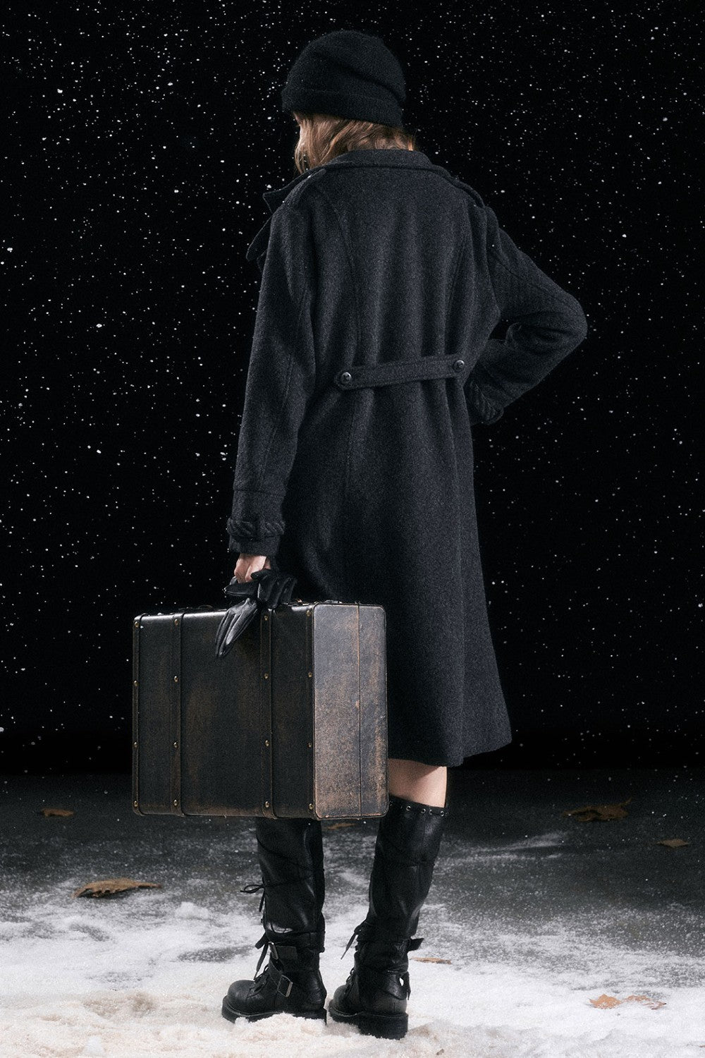 Velvet Palace Trench Coat