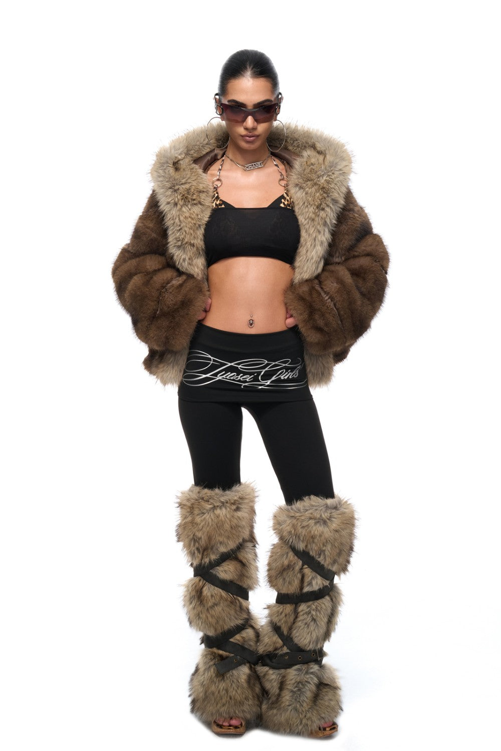 Paris Foldover Waist Leggings