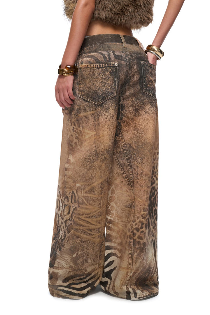 Safari Dream Wide-Leg Jeans