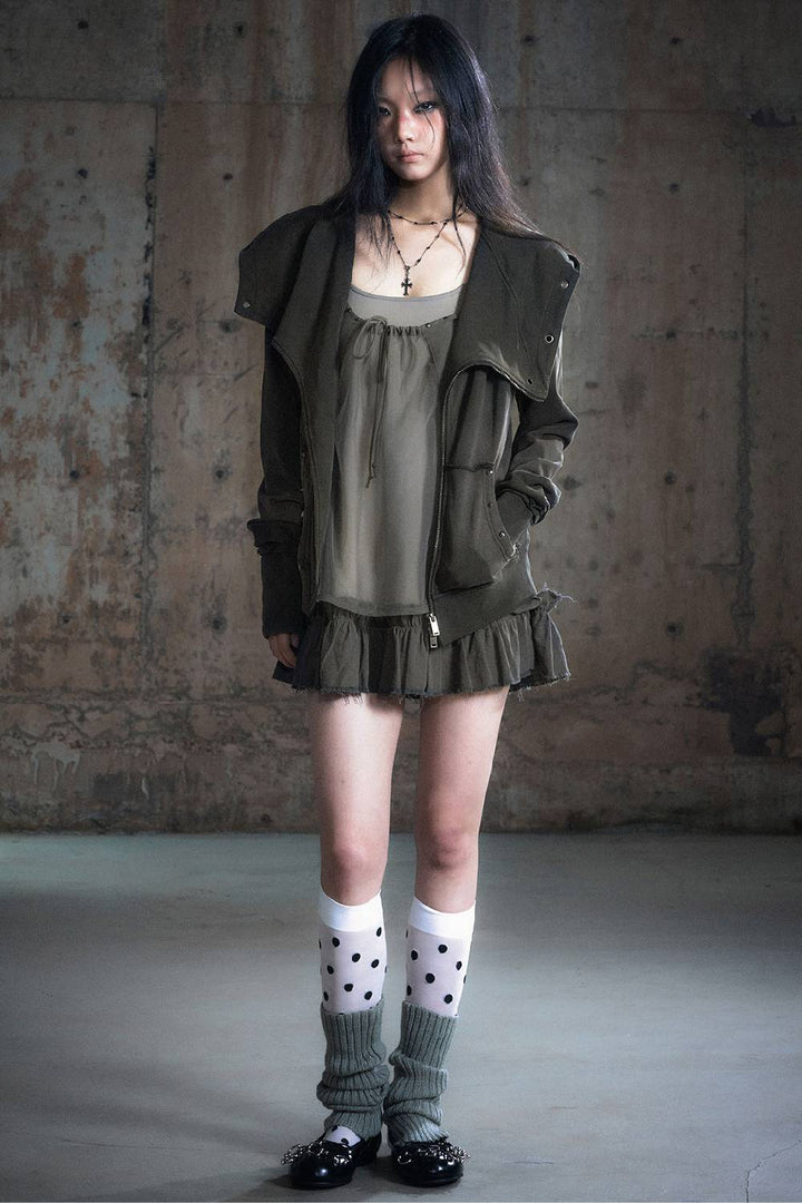 Strap Mini Dress