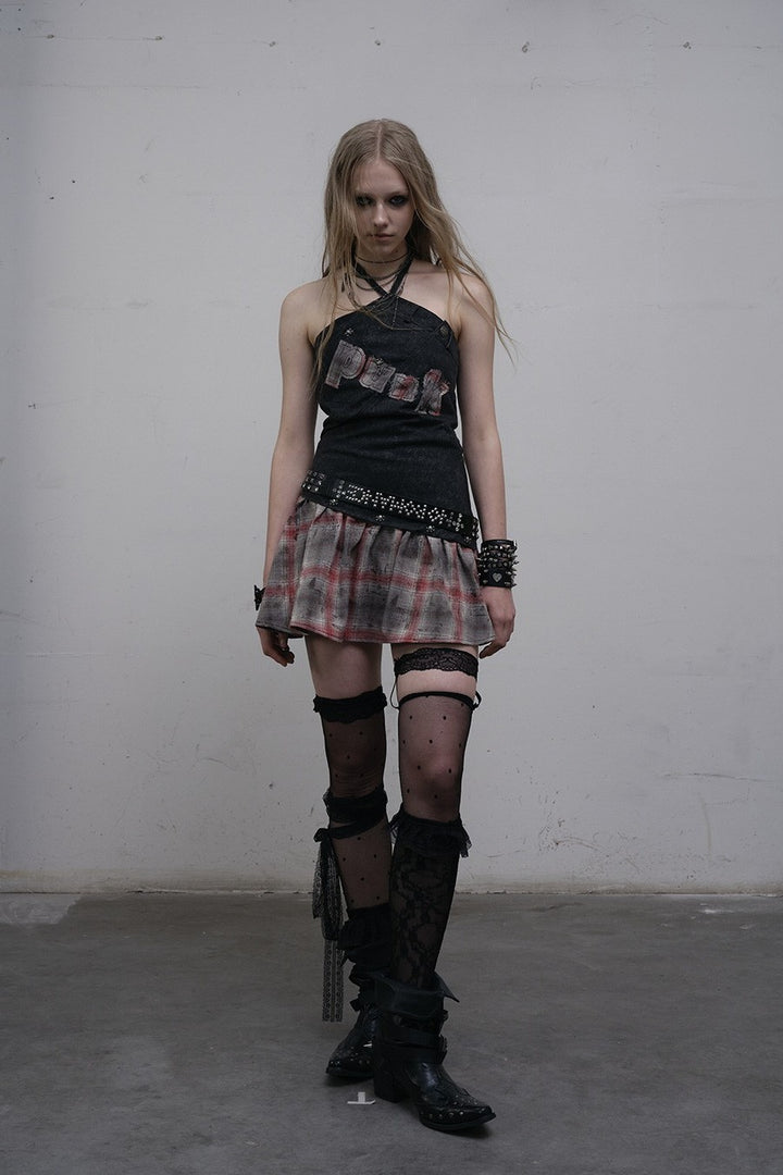 Punk Patchwork Dress