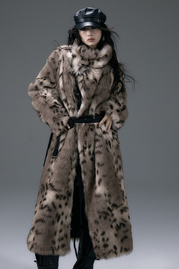 Reversible Leopard Coat