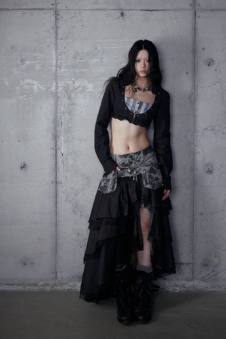 Mini Cropped Panel Top