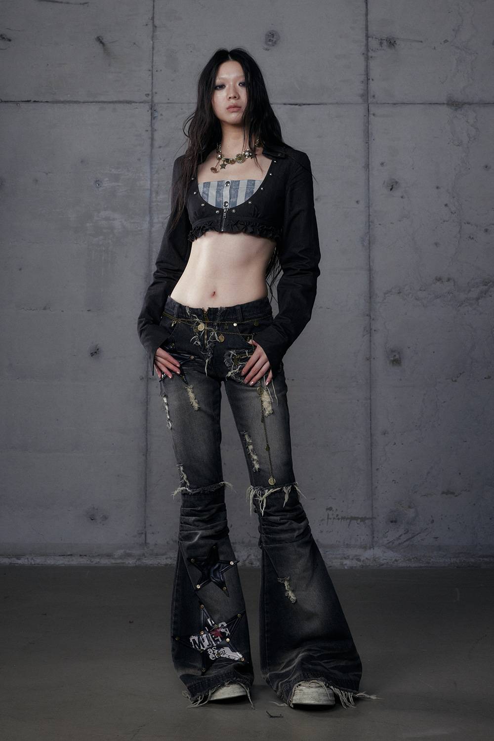 Mini Cropped Panel Top