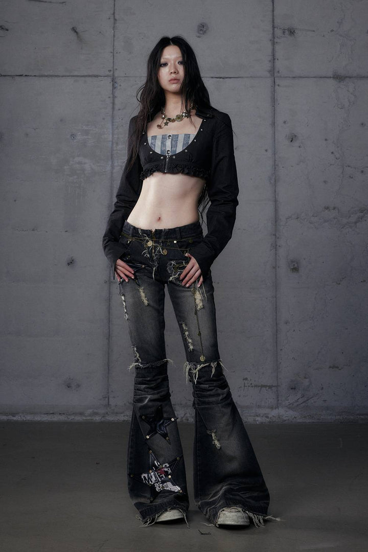 Mini Cropped Panel Top