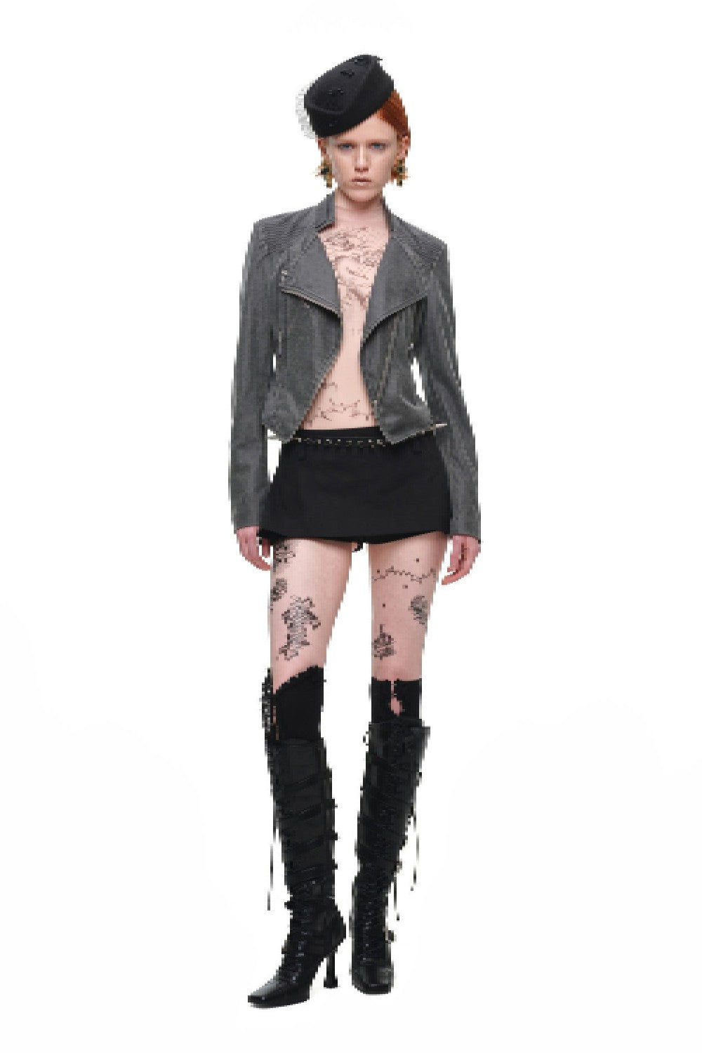 Archive Fitted Leather Jacket