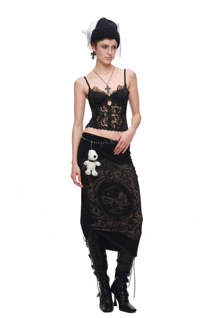Whisper Lace Corset Cami