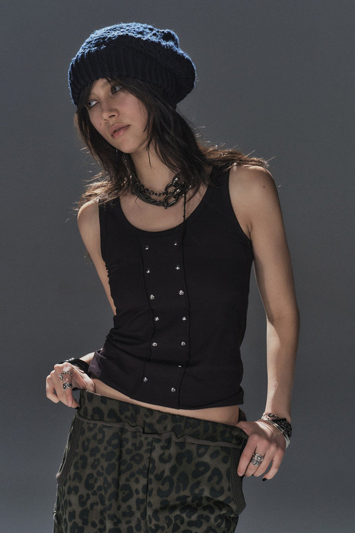 Nyra Studded Tank Top