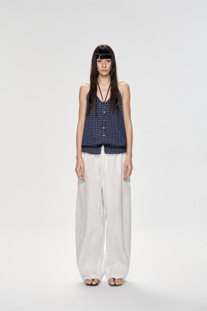 Chloe Coastal Check Top