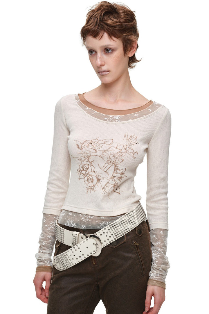 Midnight Halo Layered Top
