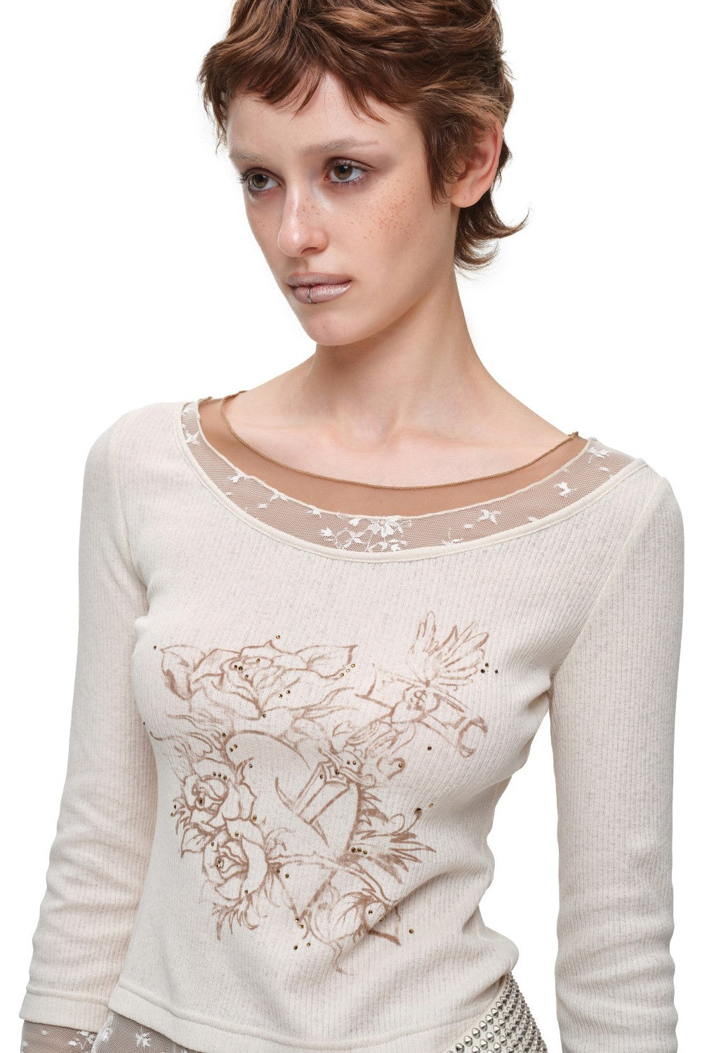 Midnight Halo Layered Top