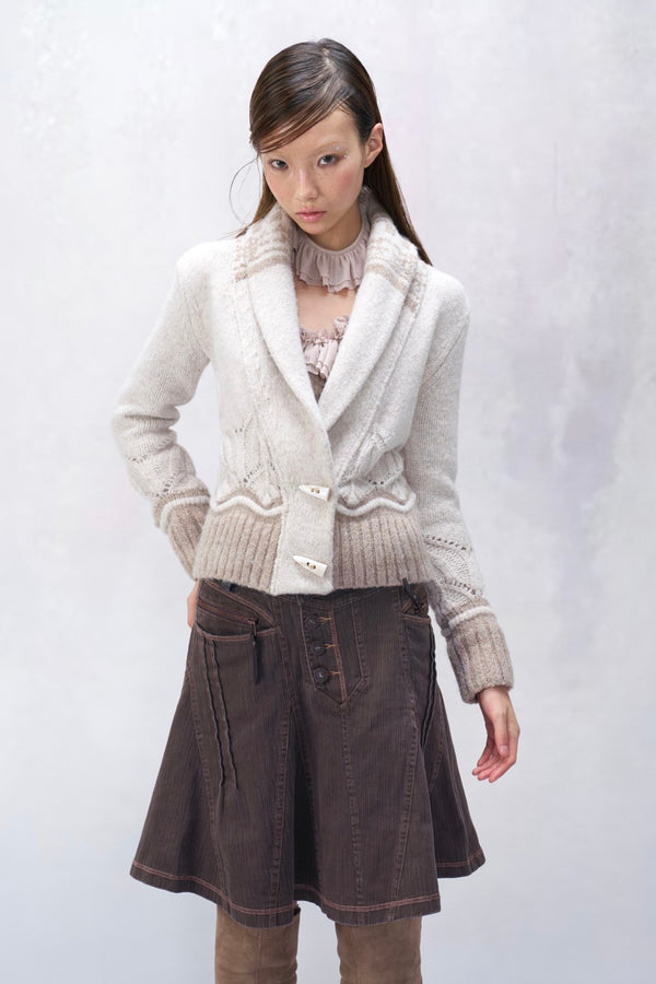 Knit Snow Cardigan