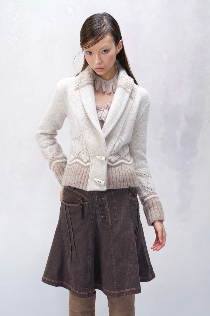 Knit Snow Cardigan
