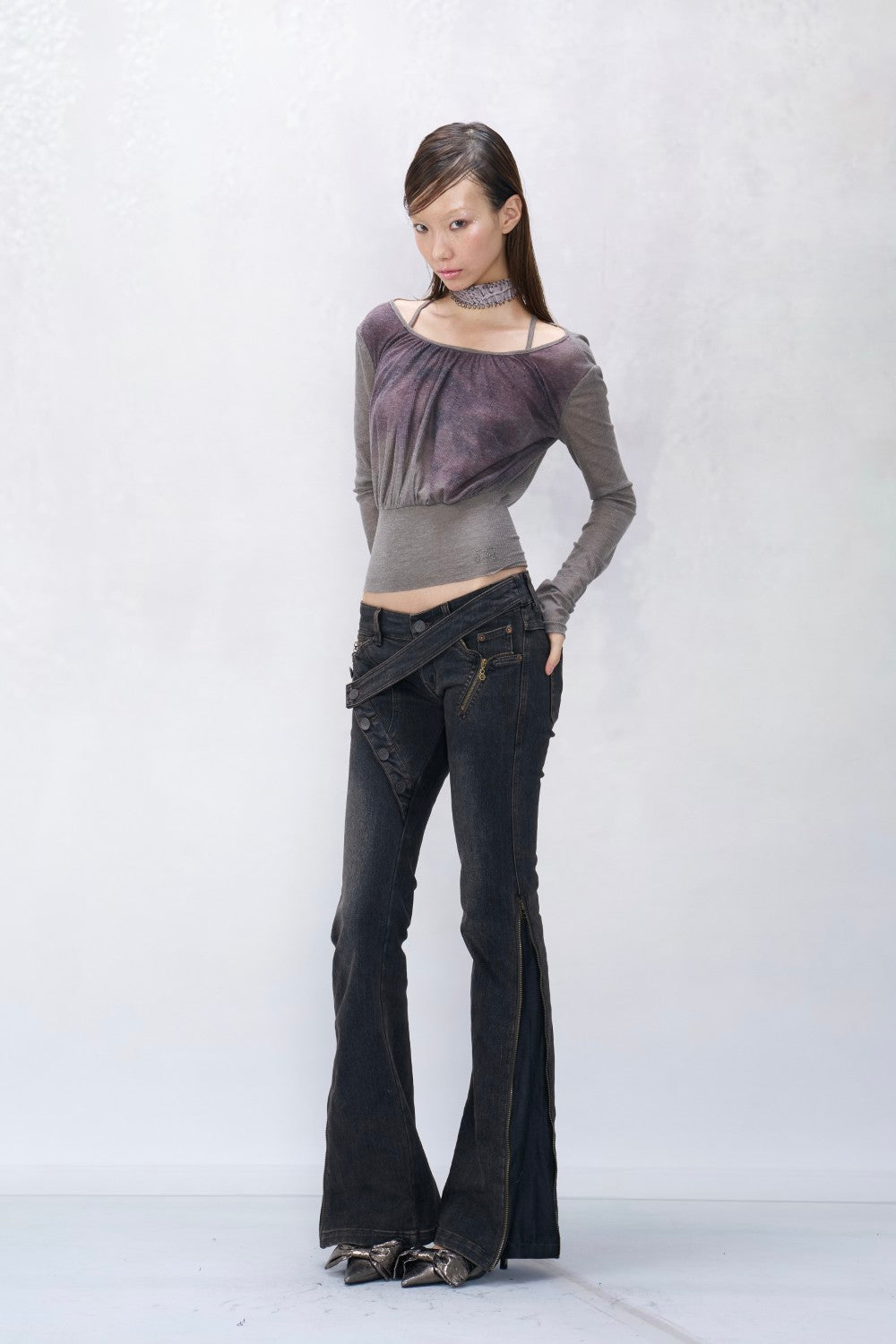 Eloise Draped Backless Top