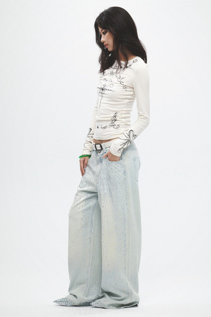 Stella Crystal Rain Jeans