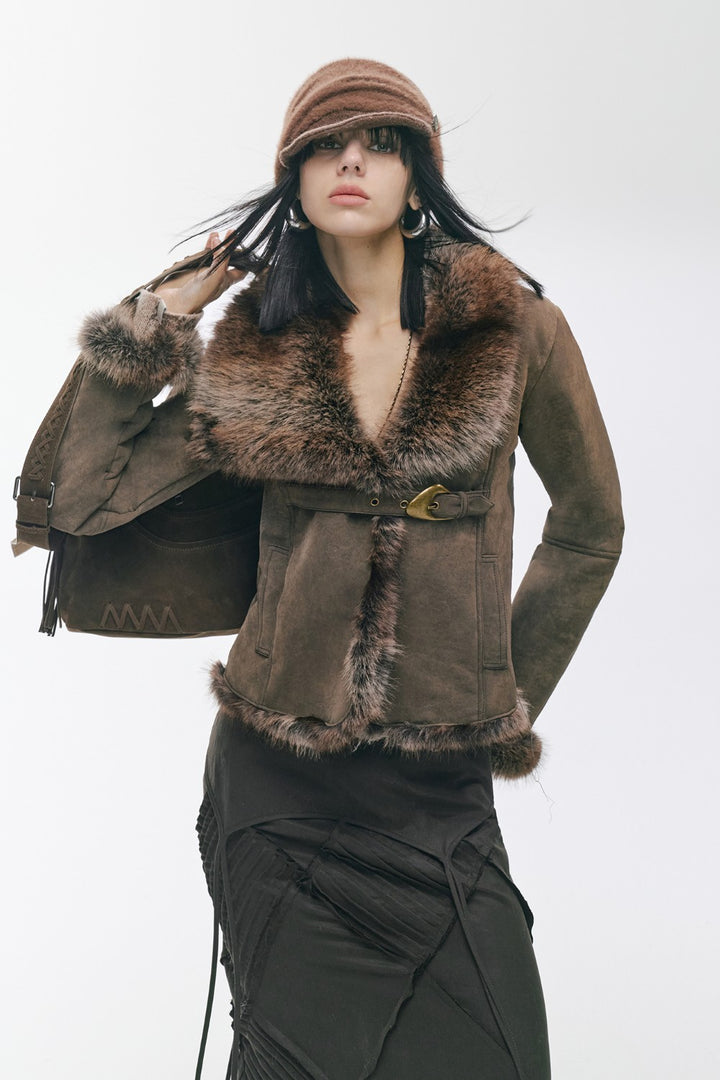 Brown Suede Dream Coat