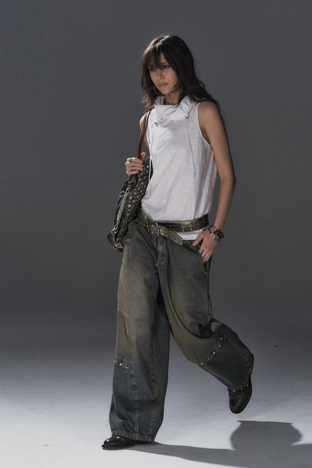 Nola Loose Drawstring Top