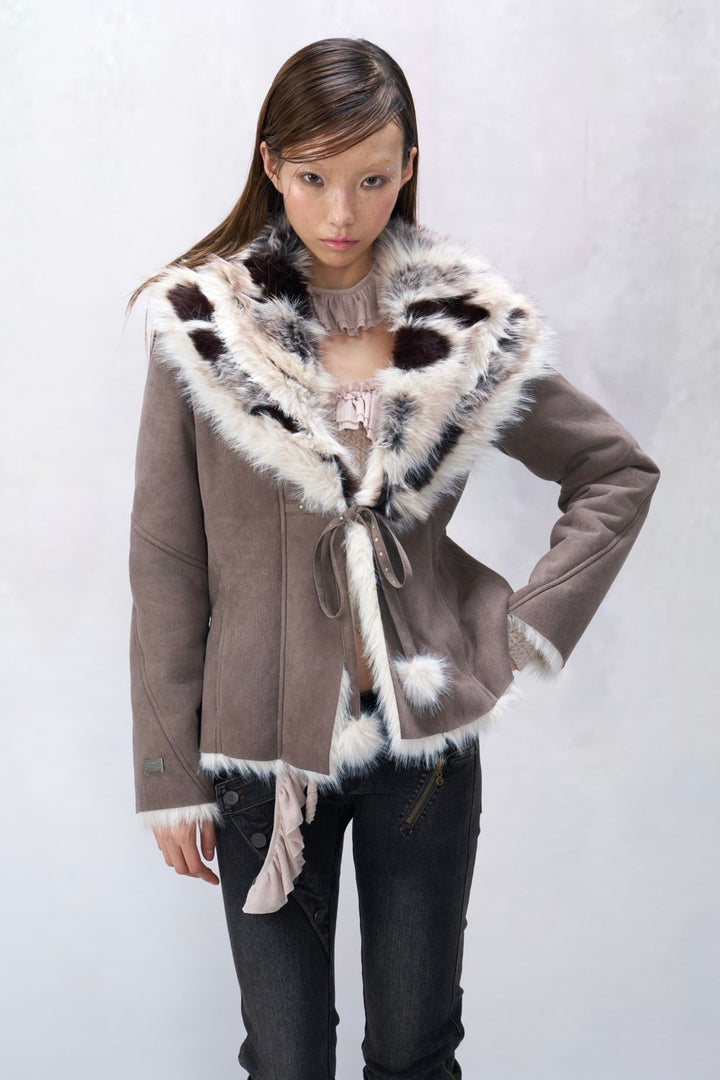Lumi Fur Ribbon Coat