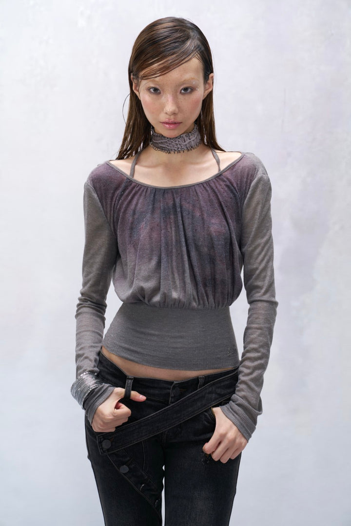 Eloise Draped Backless Top