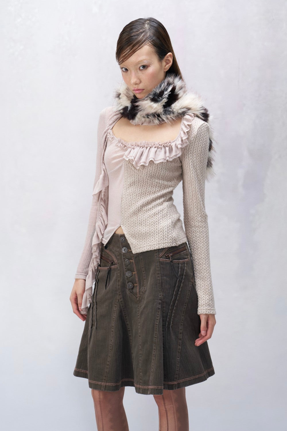 Lumi Ruffle Knit Top