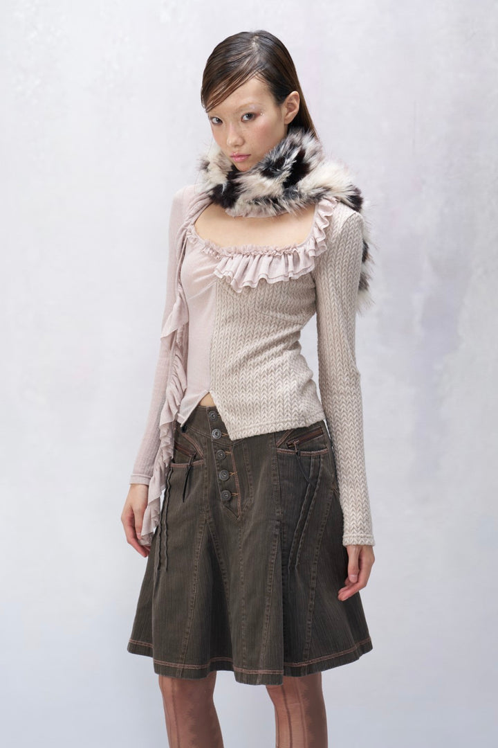 Lumi Ruffle Knit Top