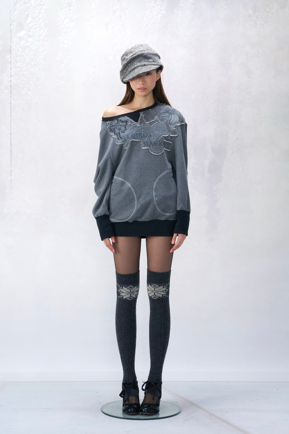 Logo Floral Sweatshirt