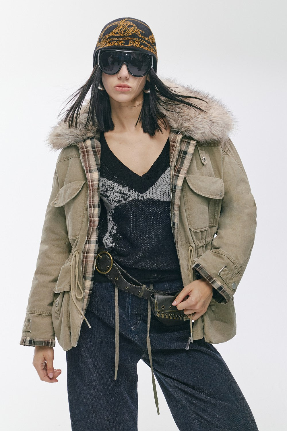 Green Milo Utility Coat