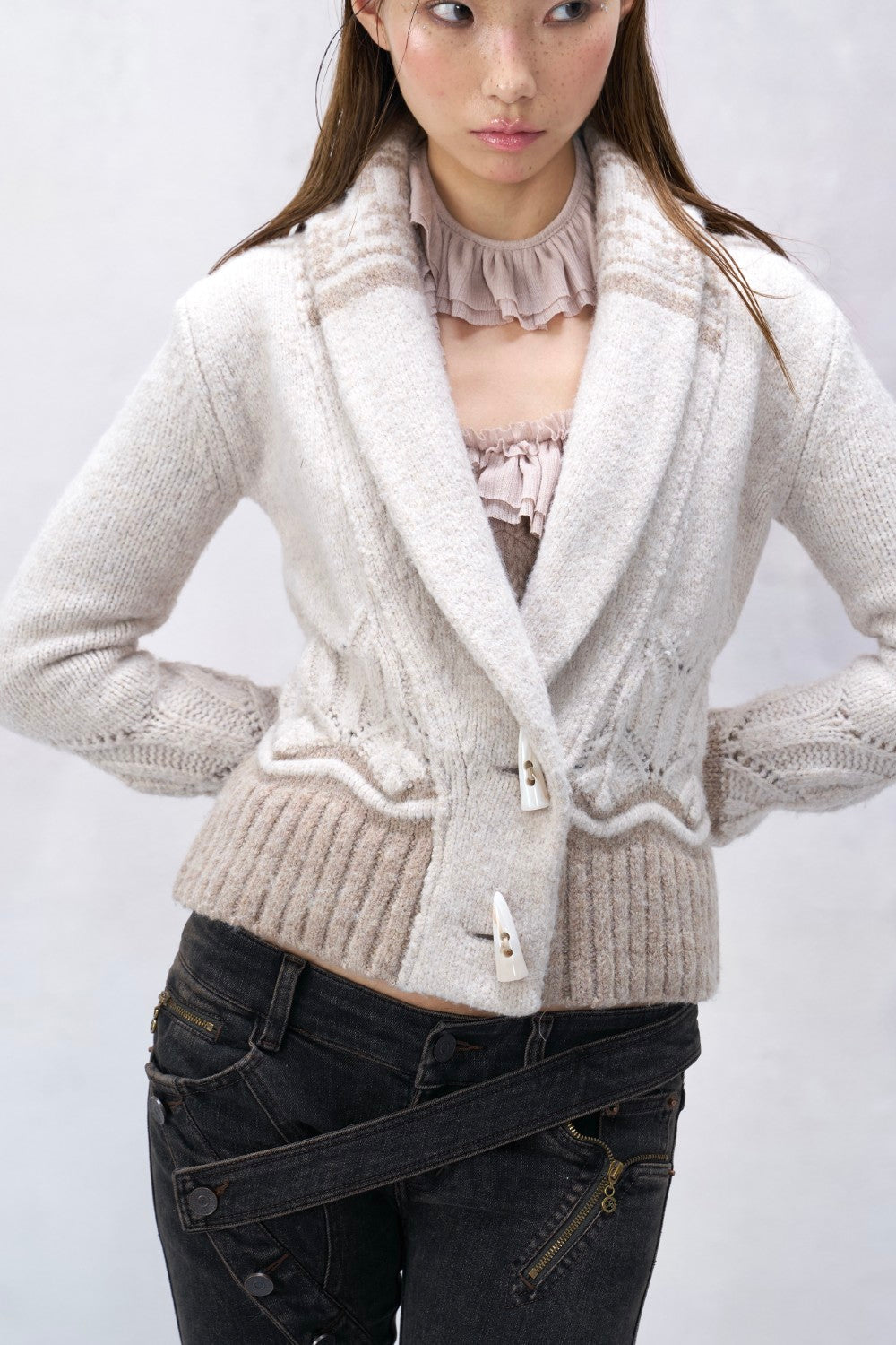 Knit Snow Cardigan