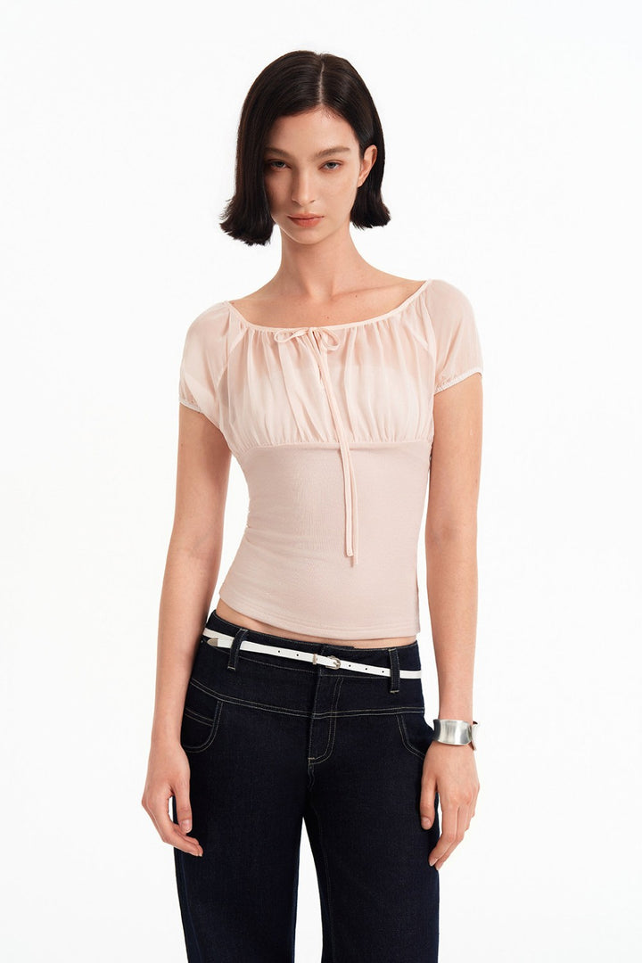 Lilly Mesh Panel Top