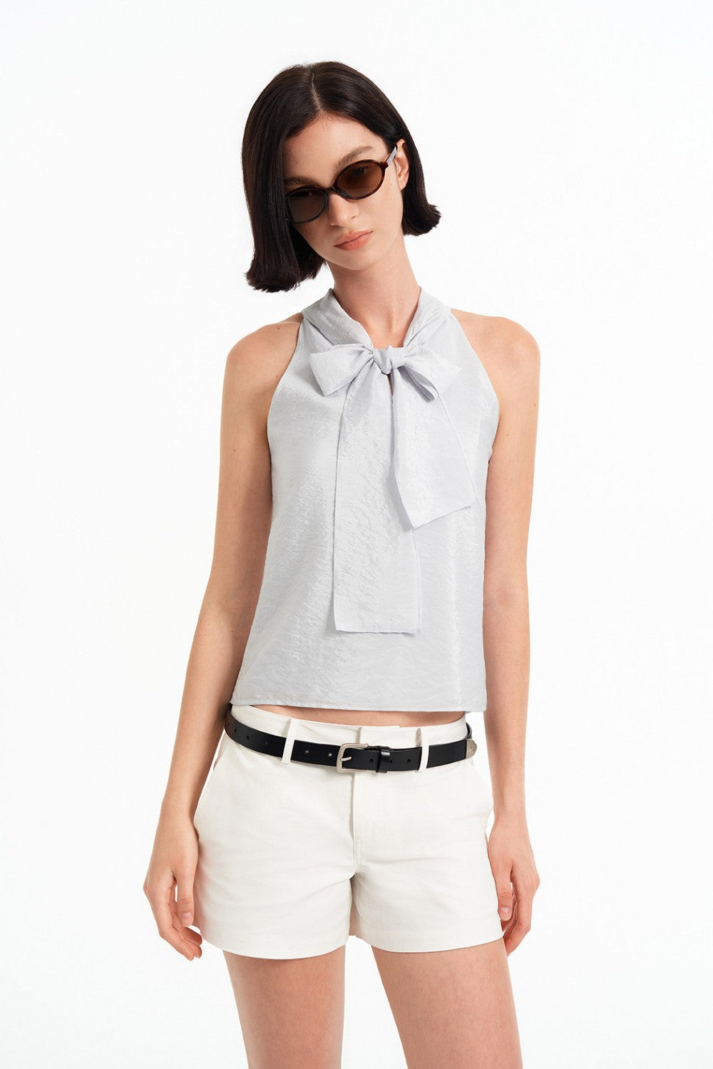 Lumi Bow Halter Top