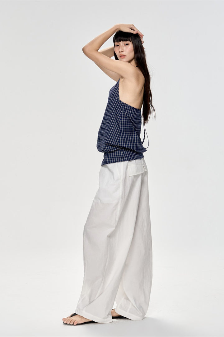 Chloe Coastal Check Top