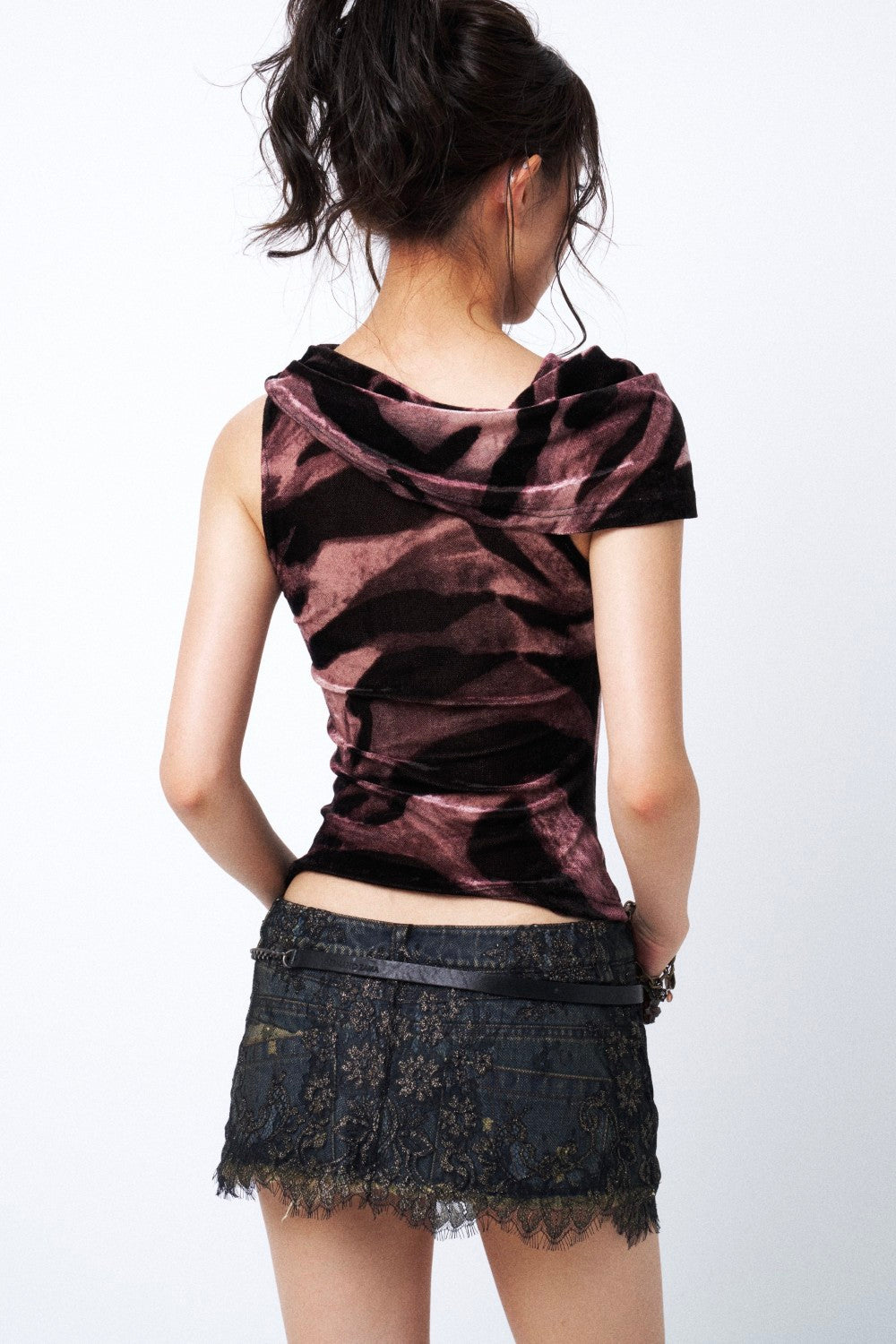 Sofia Lace Zebra Top